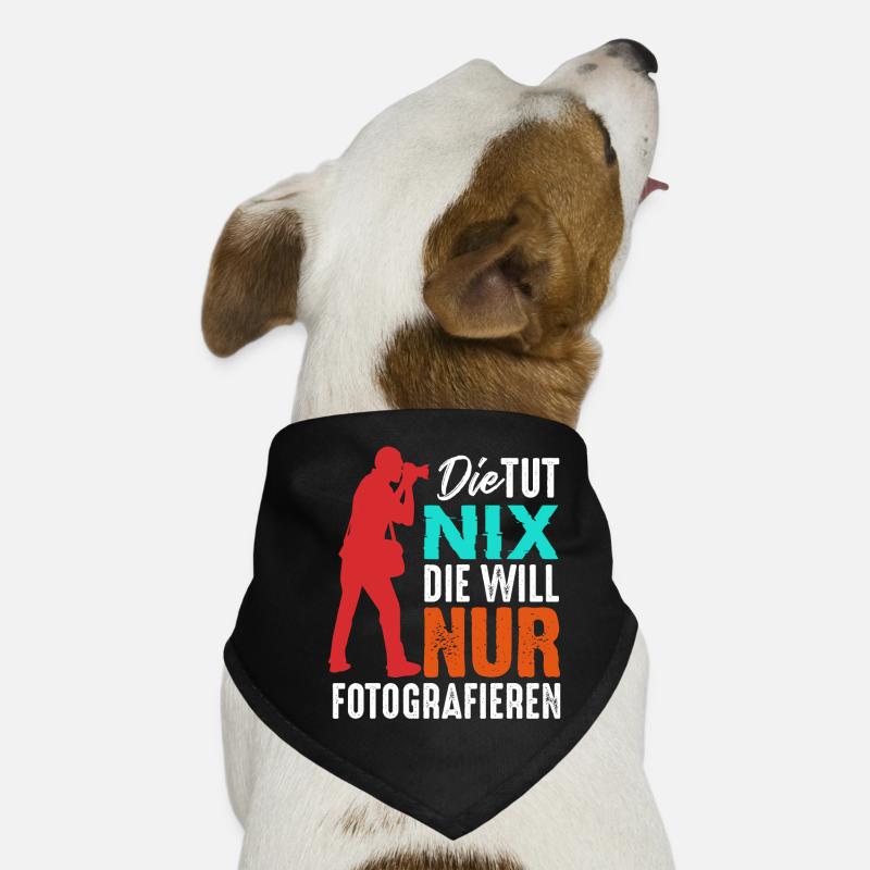 Fotograf Hobby Hunde-Bandana