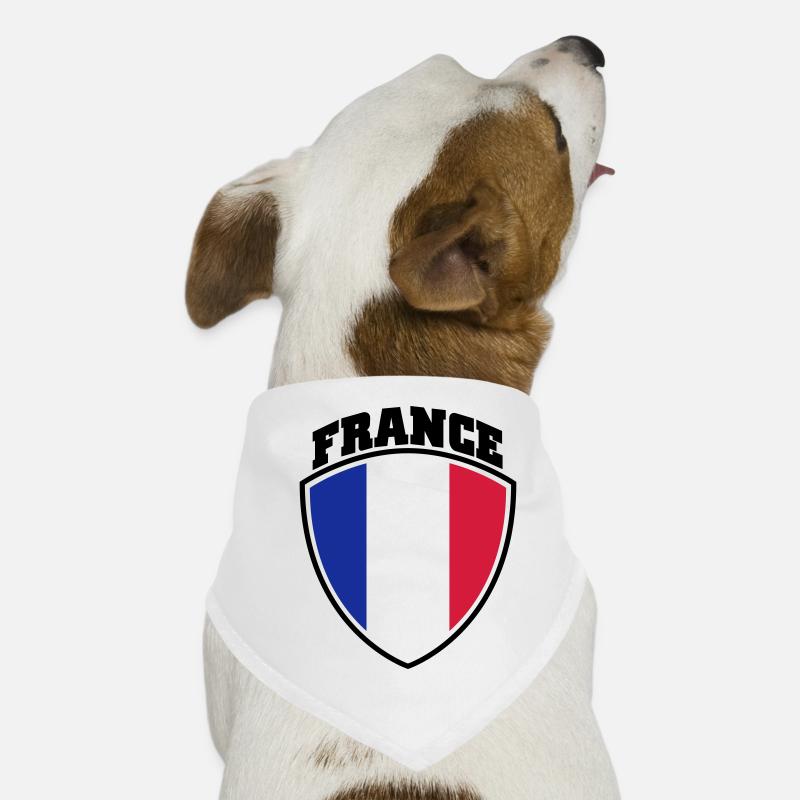 Frankreich Hunde-Bandana