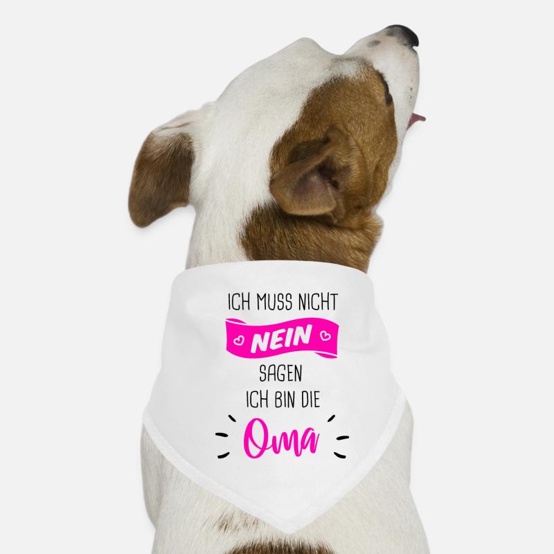 Oma Geschenk Hunde-Bandana