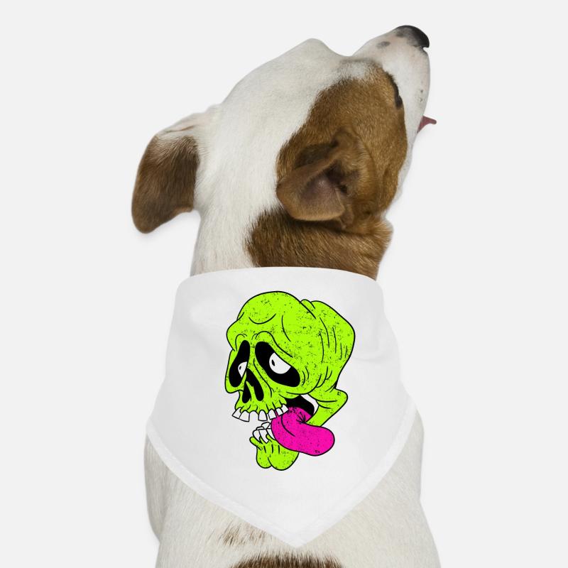 Funny Skull - Skull Dog Bandana