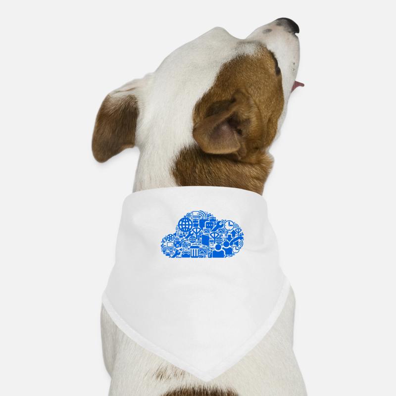Geek Es gibt kein Cloud-Informatik-Meme Hunde-Bandana