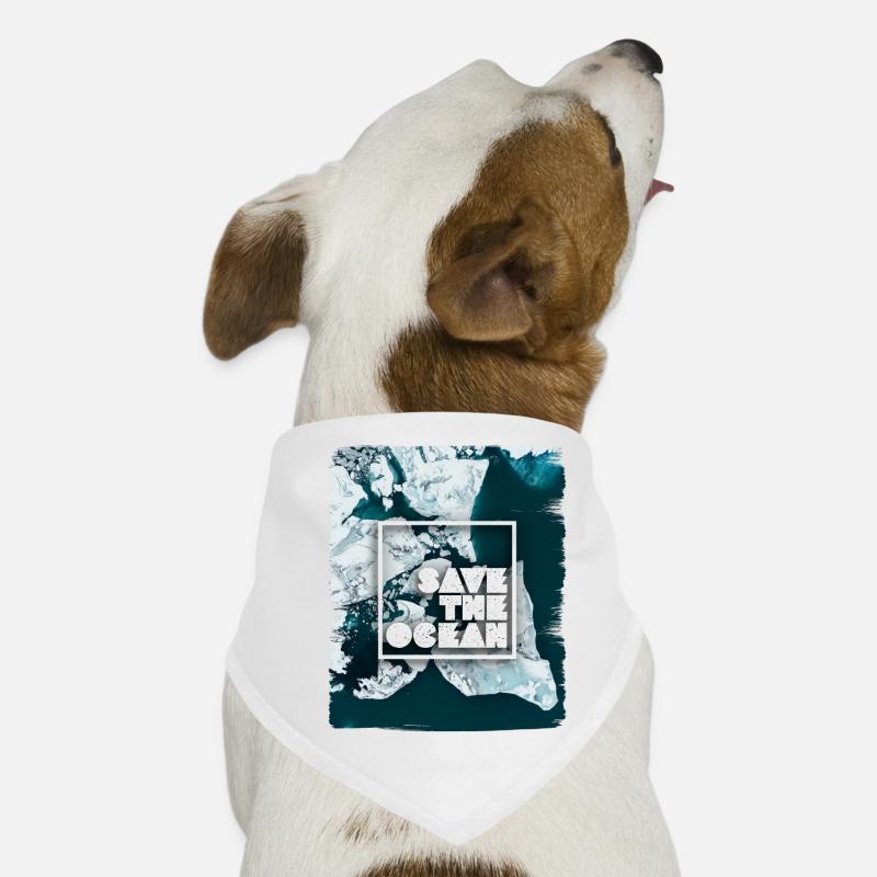 SAVE THE OCEAN Dog Bandana