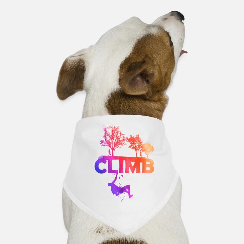 Klettern climb berg Hunde-Bandana