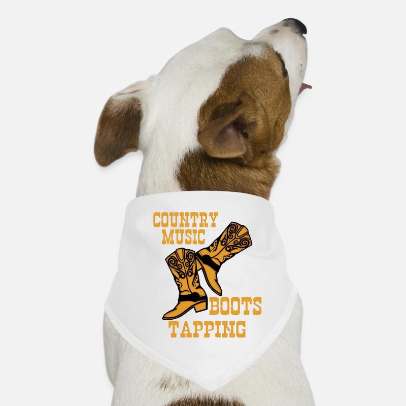 Line dancing, line dancing boots Dog Bandana