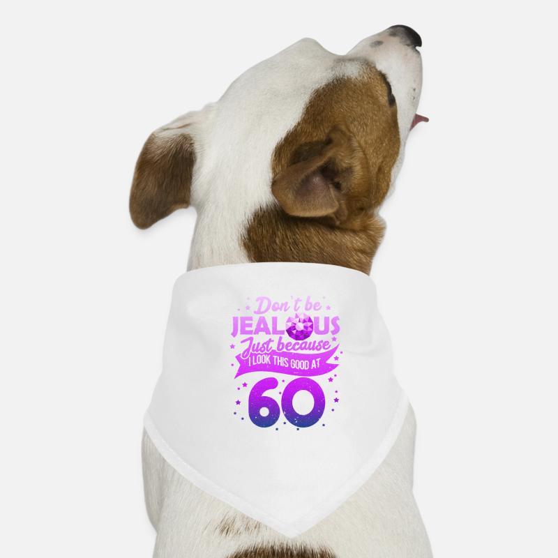 60. Geburtstag Hunde-Bandana
