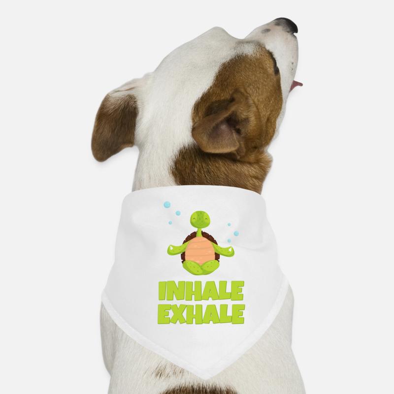 Meditating Turtle Dog Bandana