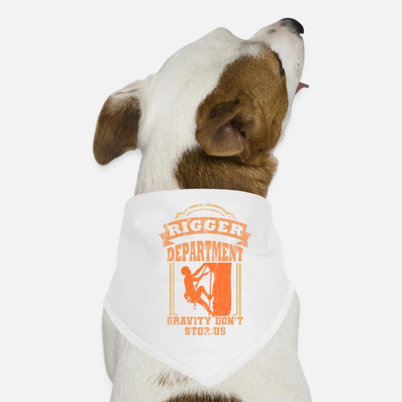 RIGGER DEPARTMENT Rigger Show Geschenk Crew Hunde-Bandana