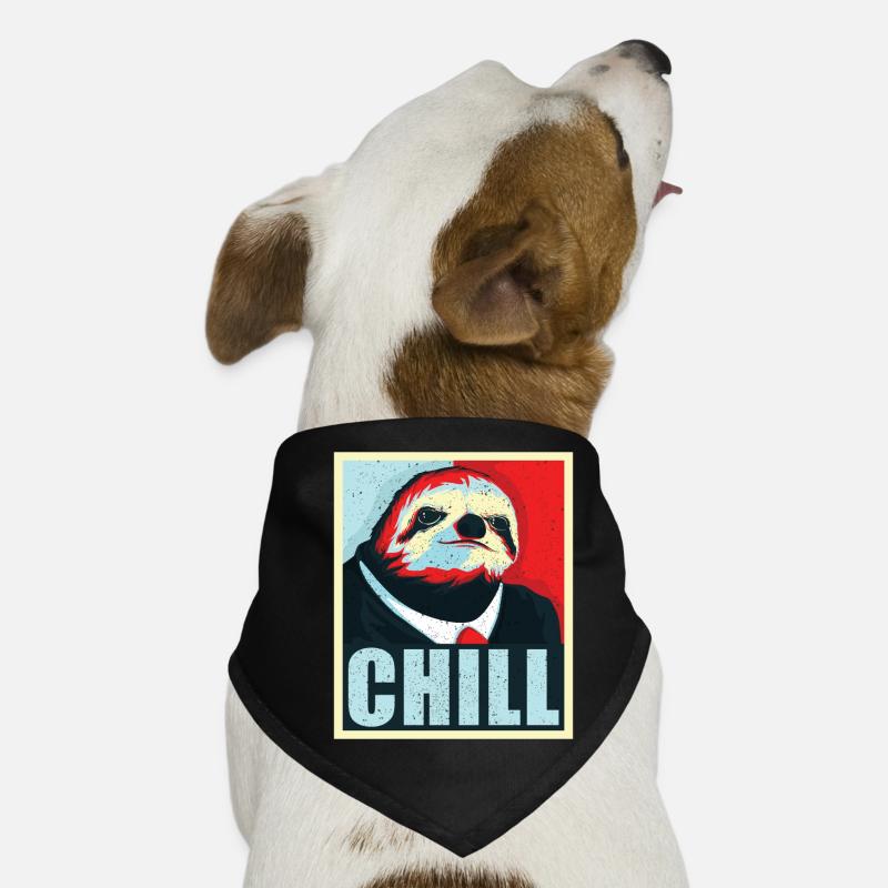 Präsident Chill Hunde-Bandana