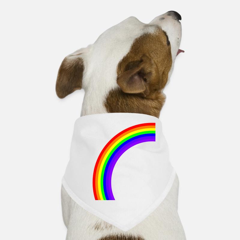 Rainbow Dog Bandana