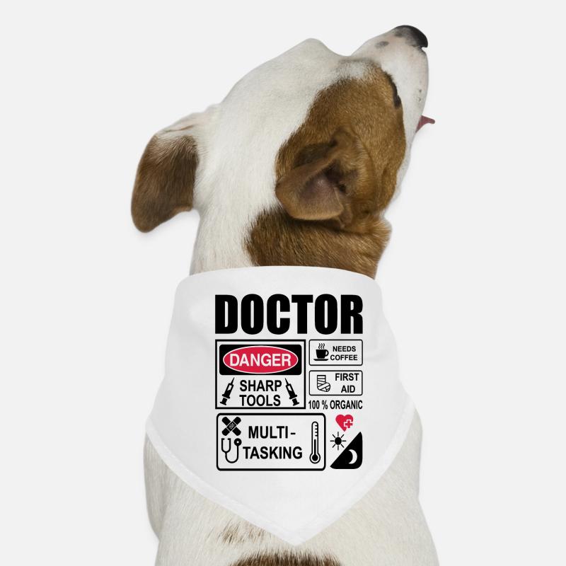 DOC - Hunde-Bandana - Weiß