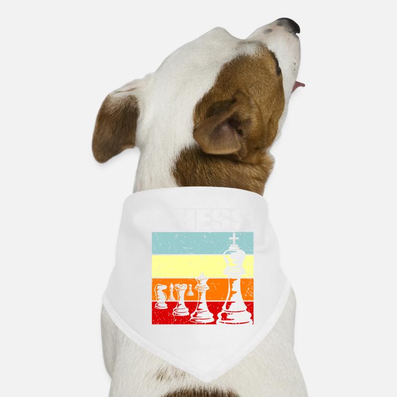 Echecs Bandana pour chien