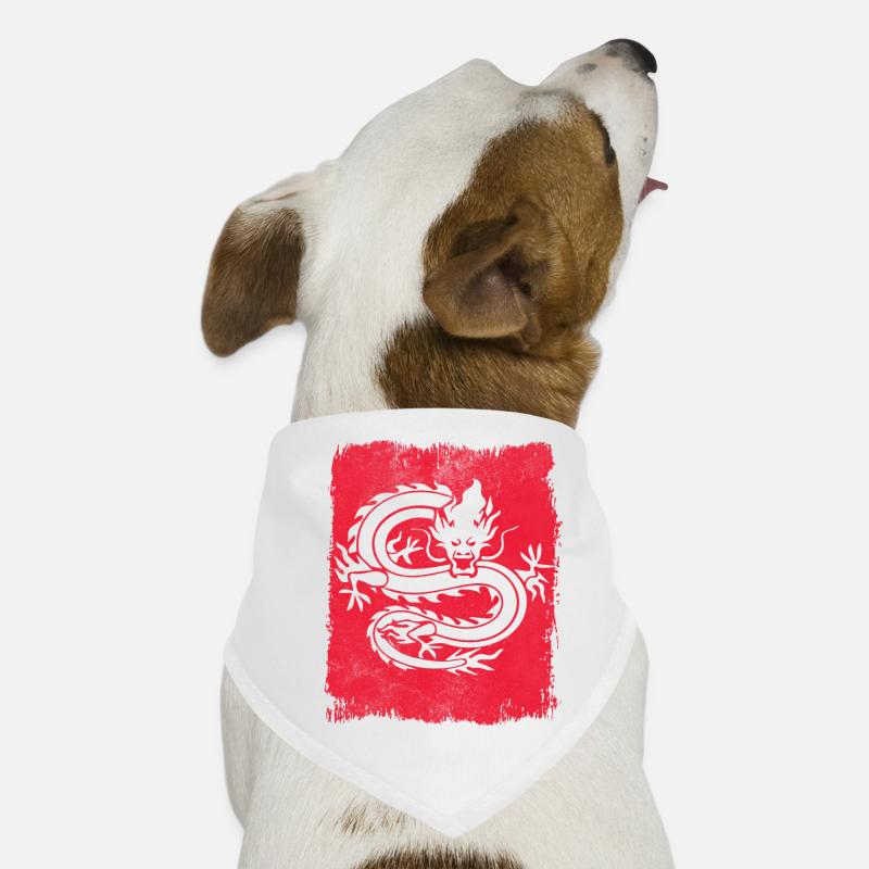 Dragon china Dog Bandana