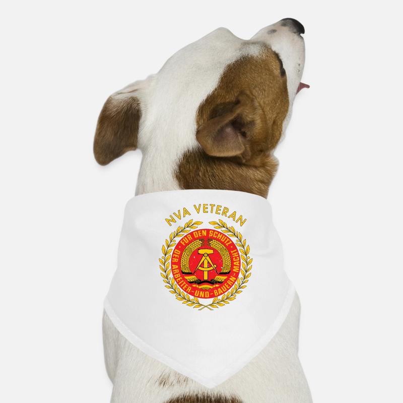 DDR NVA Nationale Volksarmee Ossi Geschenkidee Hunde-Bandana