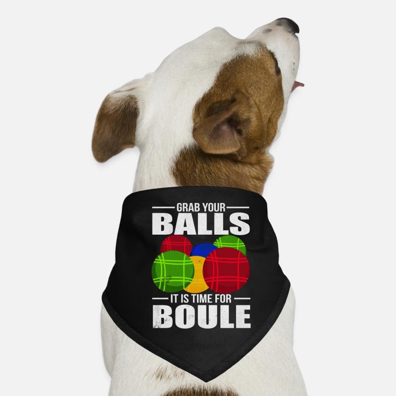 Petanque Currently Boule Balls Gift Dog Bandana