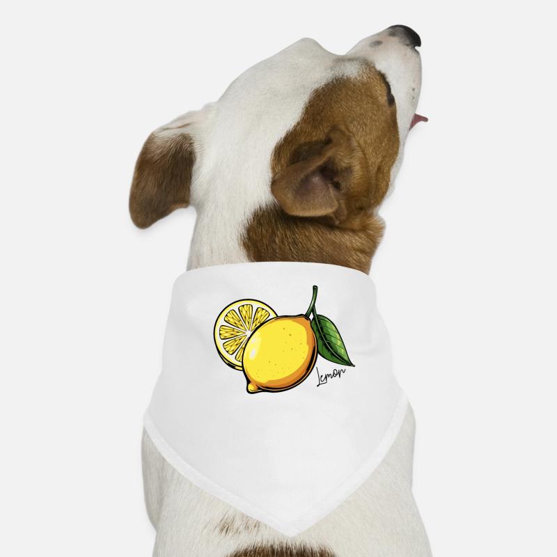 Fruit de citron Bandana pour chien