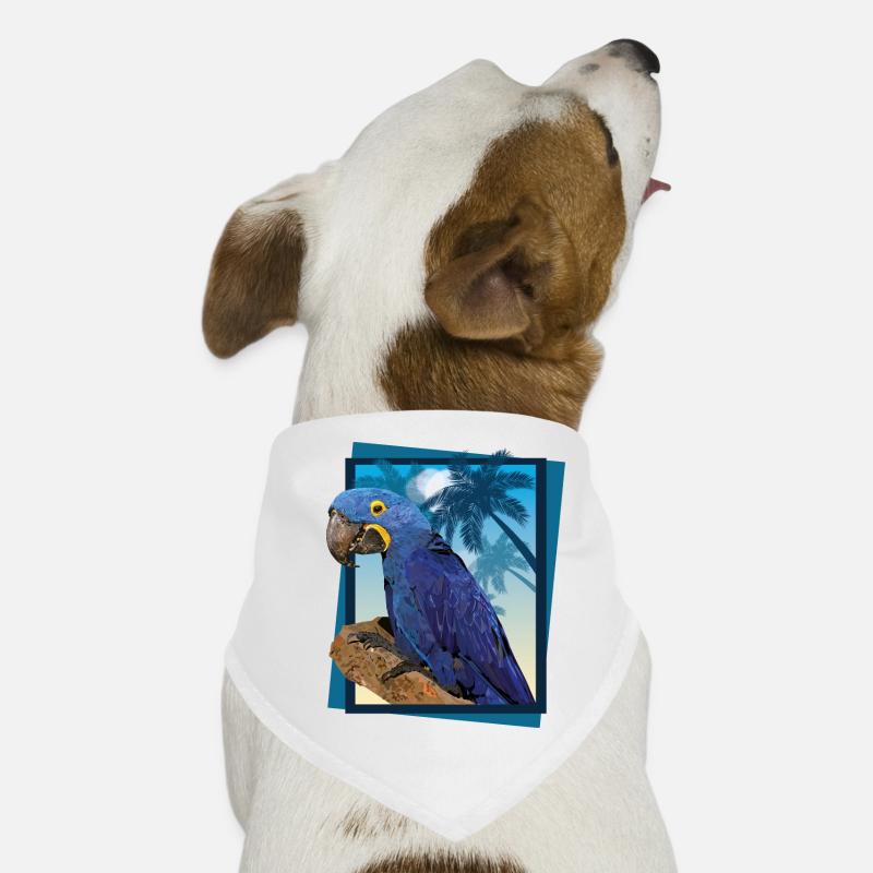 Ara hyacinthe Bandana pour chien