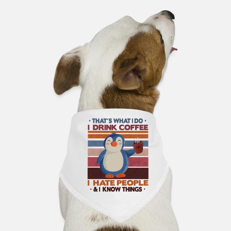 c'est ce que je fais pingouin deko pingu Bandana pour chien