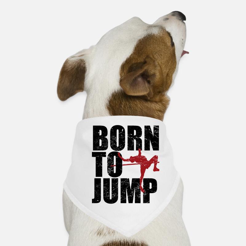 High jump high jumper gift athletics Dog Bandana