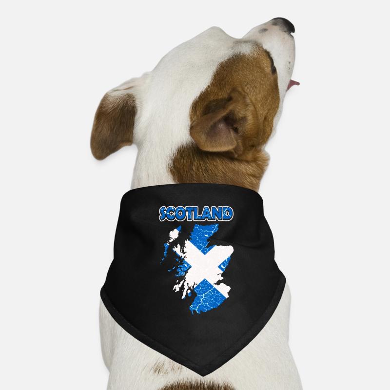 Drapeau de l'Écosse Armoiries écossaises Écossais Bandana pour chien