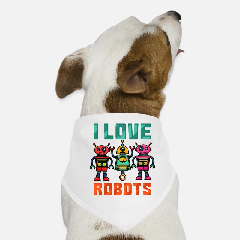 Roboter Robot Hunde-Bandana