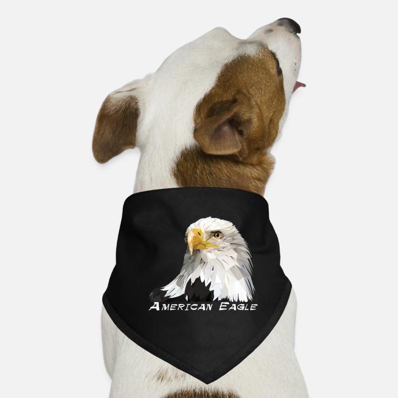 Weißkopfseeadler Hunde-Bandana