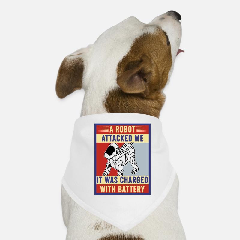 Idée cadeau chien robot Bandana pour chien