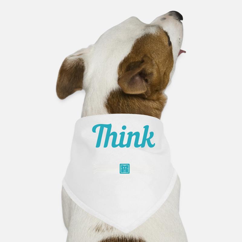 Scientist Machine Learning Deep Learning - Dog Bandana - white