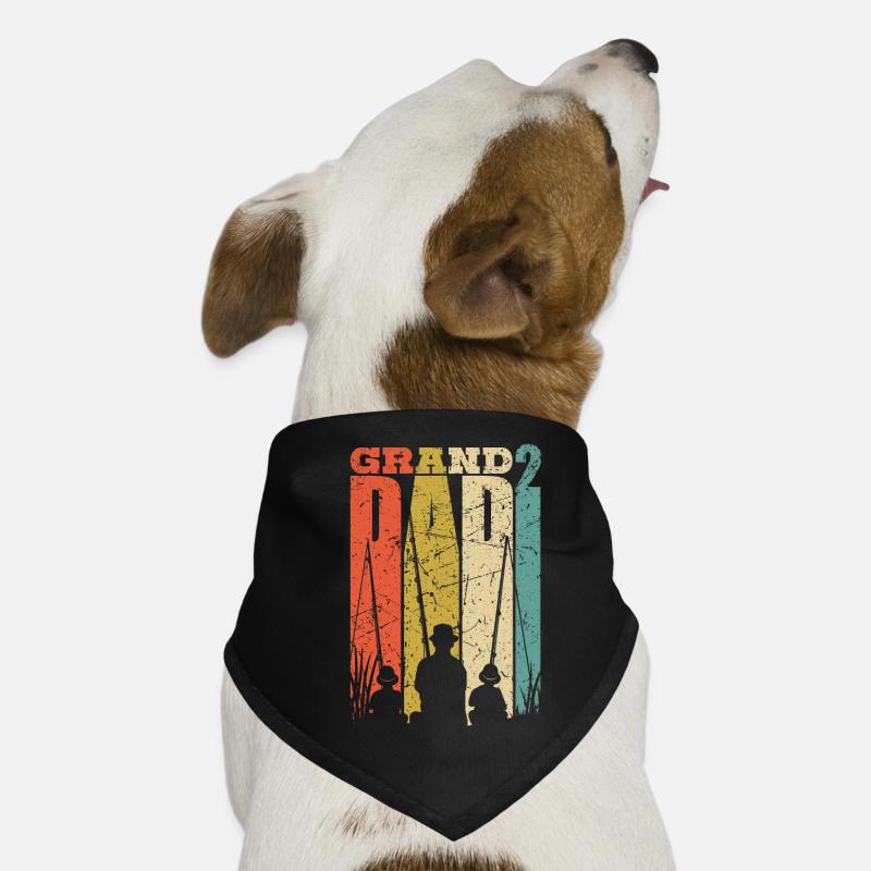 Conception de grand-père surprise de grossesse cool avec Bandana pour chien