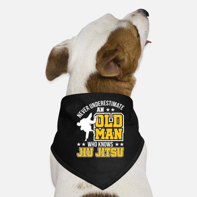 BJJ Training Jiu Jitsu Gift Dog Bandana
