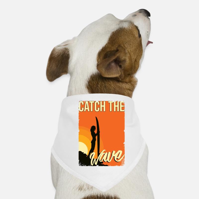 surfant Bandana pour chien