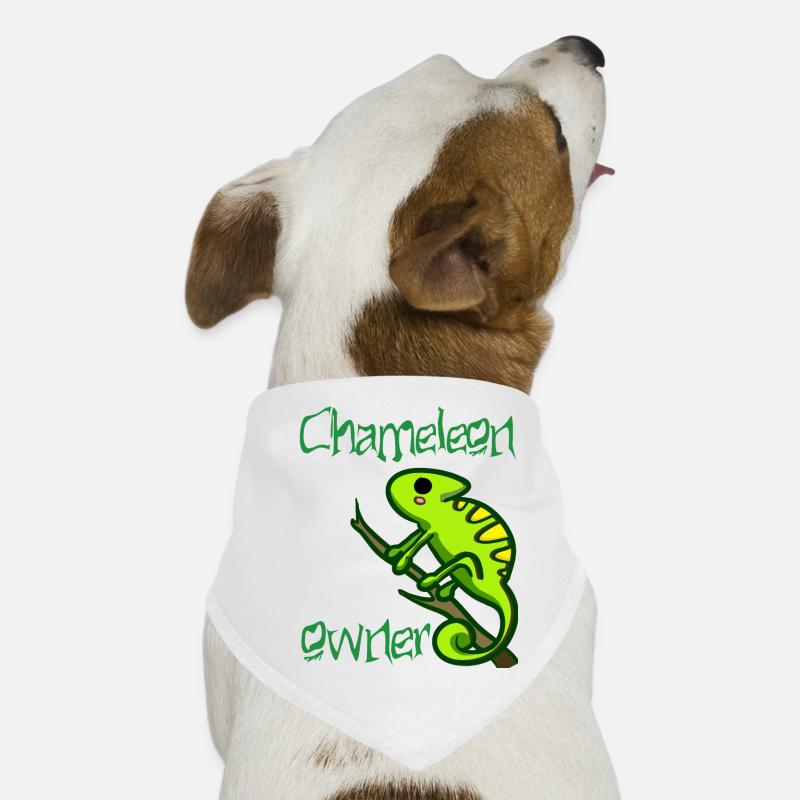 chameleon owner Hunde-Bandana