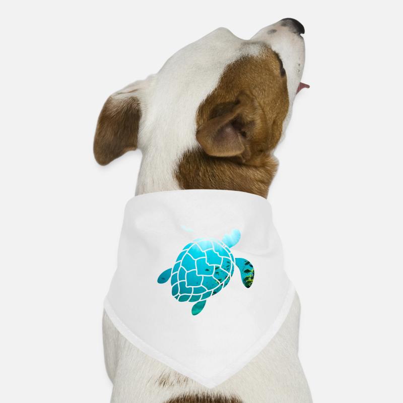Tortue de mer Bandana pour chien