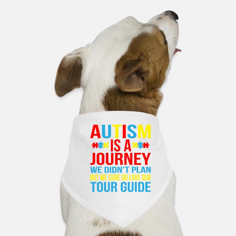 Autisme Bandana pour chien