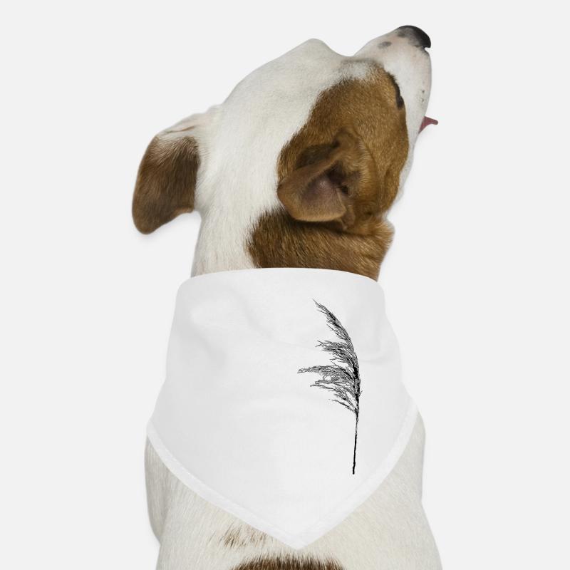 Halm im Wind Hunde-Bandana