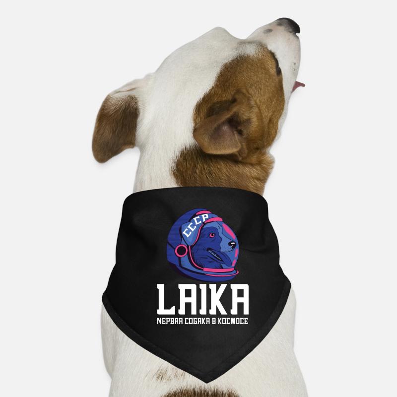 Sputnik Space Design Dog Bandana