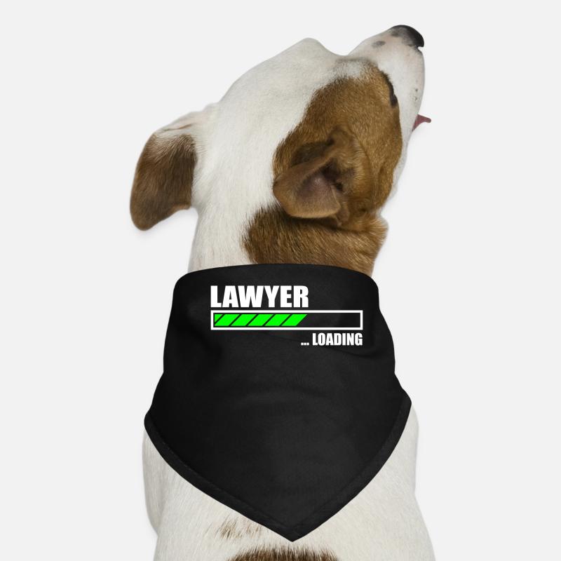 Lawyer Loading Bar Dog Bandana