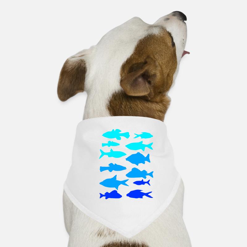 Pêcheur carpe brochet Bandana pour chien