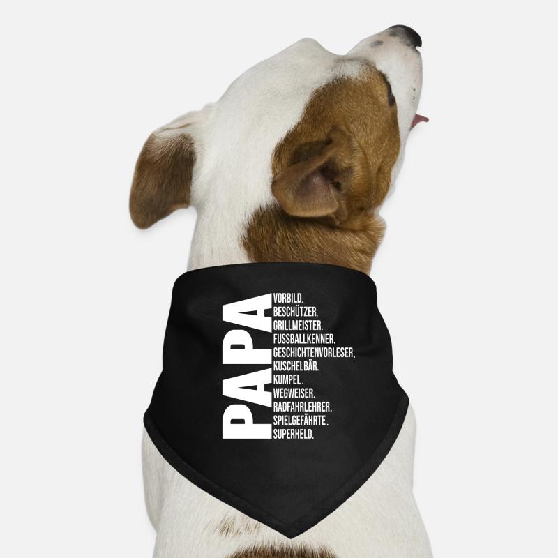 Dad Gift Father's Day Dog Bandana