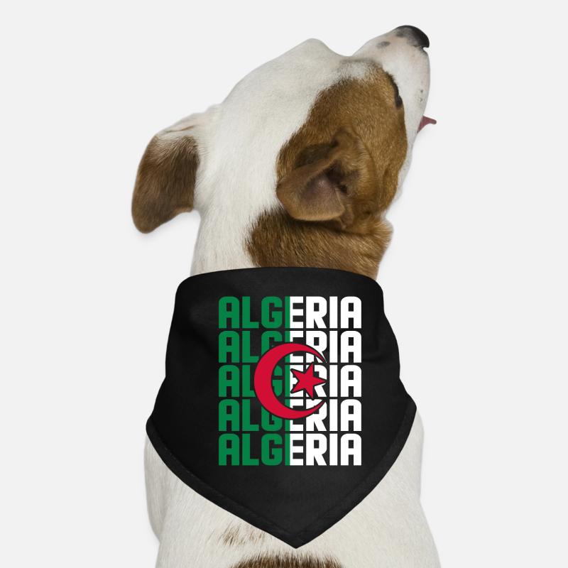 Algérie Bandana pour chien