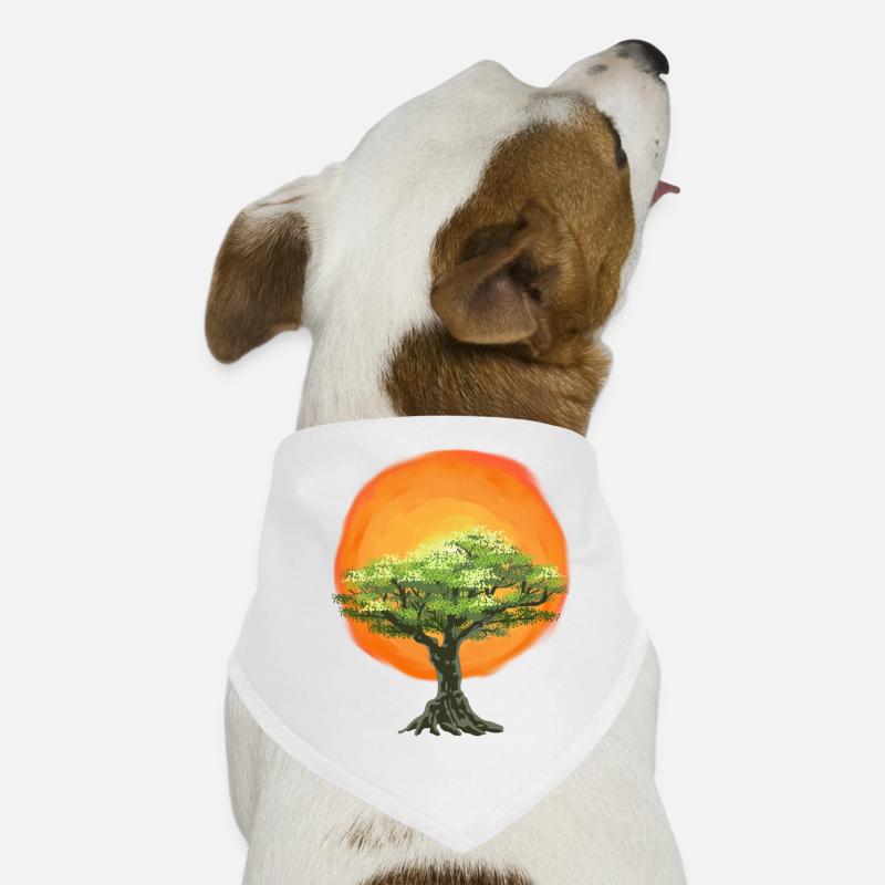 Olive Tree Trees Nature Sunshine Sun Dog Bandana