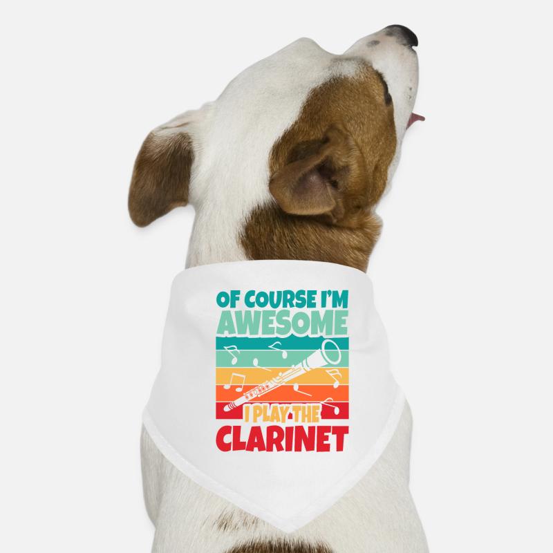 clarinet Dog Bandana