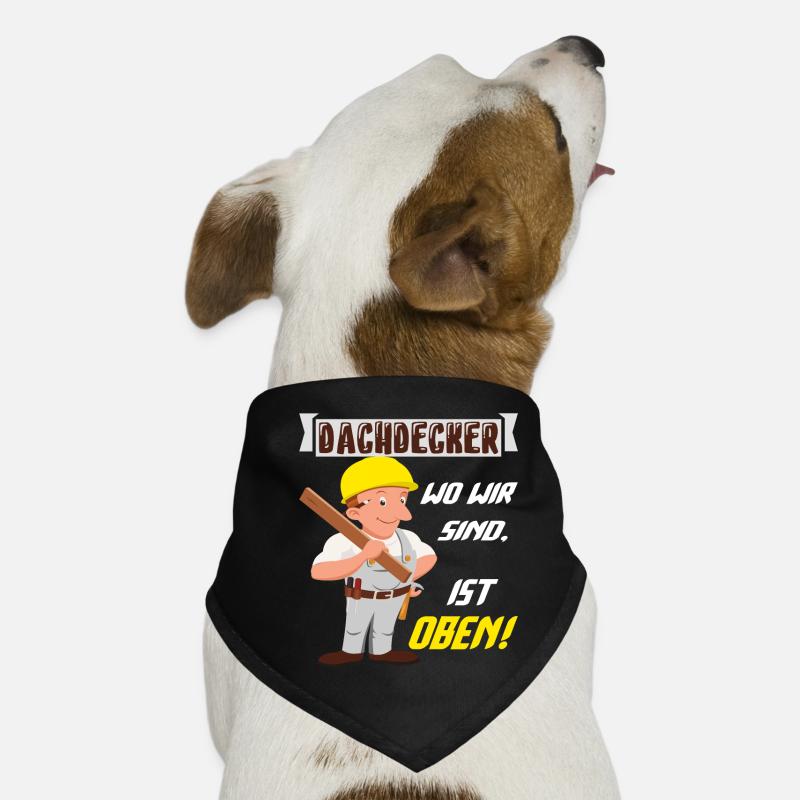 Dachdecker Dachdeckermeister Dachdecken Hunde-Bandana