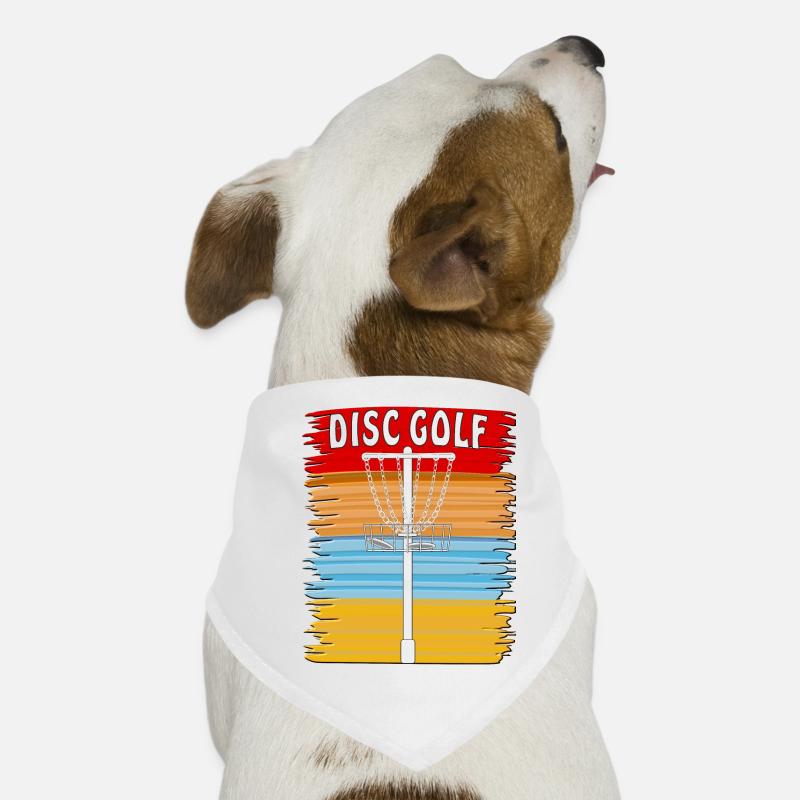 DISC GOLF BACKGROUND Dog Bandana
