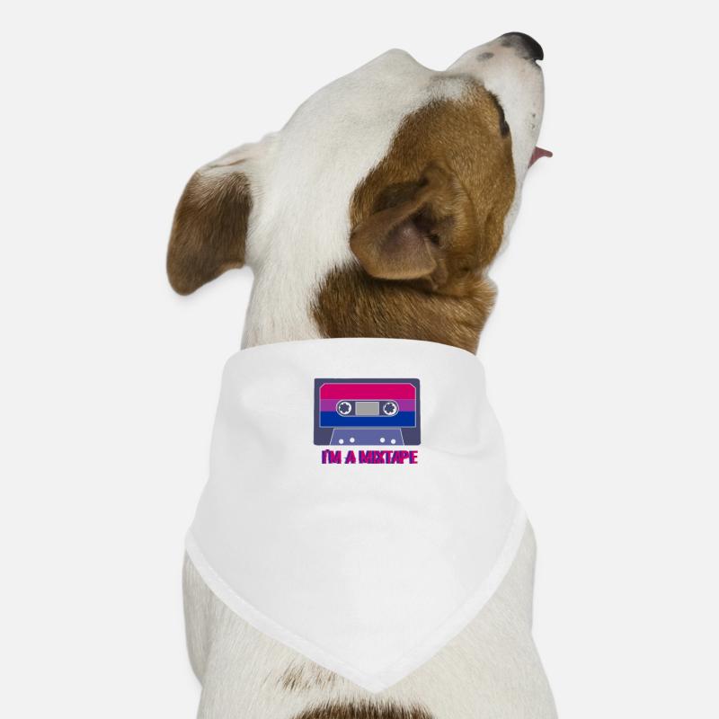 I'm A Mixtape Bisexual Pride LGBTq Pride Dog Bandana