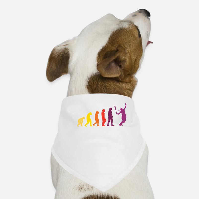 Jouer Padel Vintage Padel Player Evolution Bandana pour chien