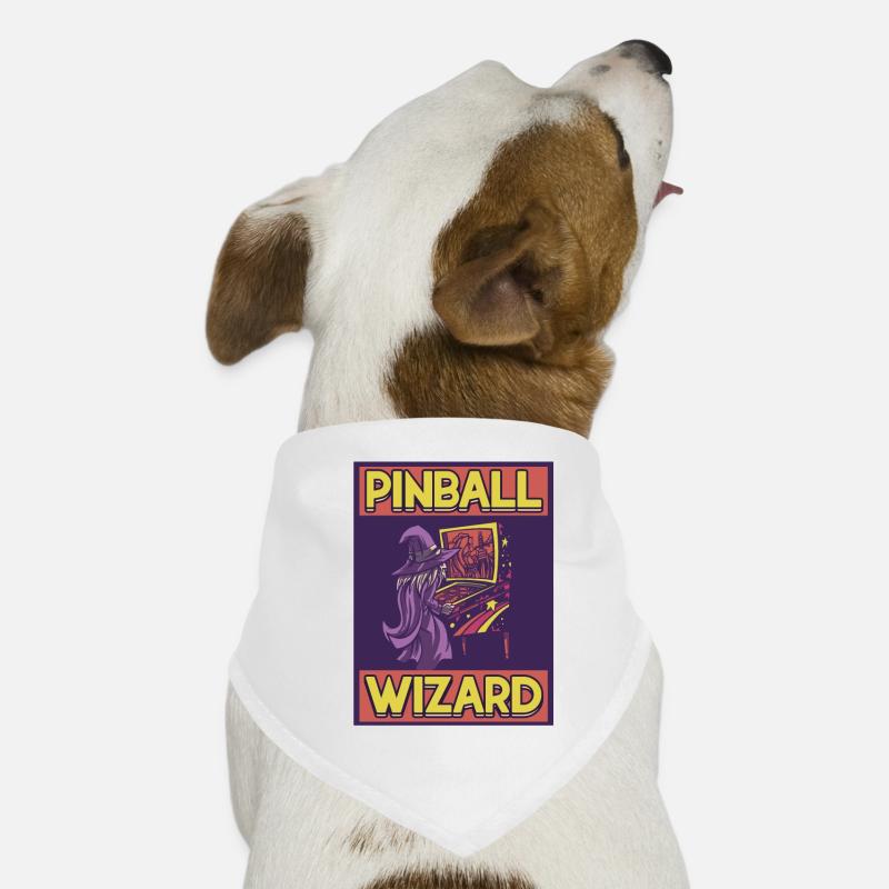 Pinball Wizard Pinball Machine Arcade Game Dog Bandana