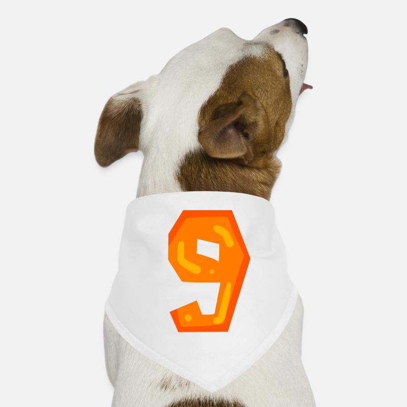 9 - Hunde-Bandana - Weiß