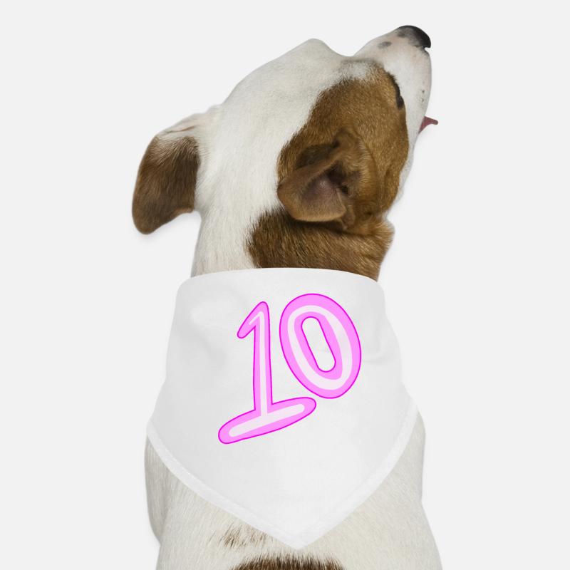 10 Hunde-Bandana