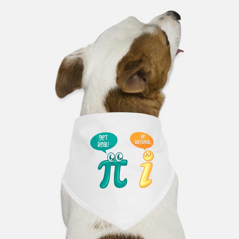 Mathe Witz Pi Get Real be rational Matheer Bandana pour chien