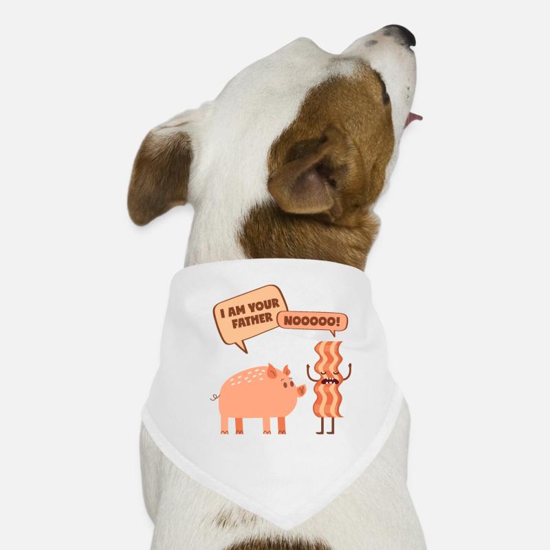 Schwein zum Bacon: Ich bin dein Vater! Hunde-Bandana